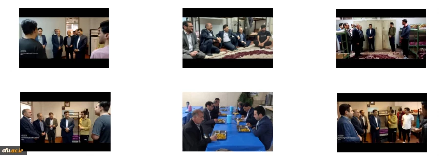 حضور معاون فرهنگی واجتماعی دانشگاه در استان اردبیل جهت شرکت در مراسم بزرگداشت هفته معلم 2