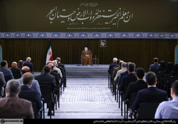 دیدار معلمان با رهبر انقلاب اسلامی 2