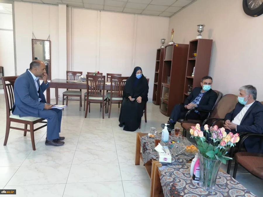 بازدید سرپرست معاونت آموزش و تحصیلات تکمیلی دانشگاه از نحوه برگزاری کلاس های حضوری مراکز استانی مازندران 2