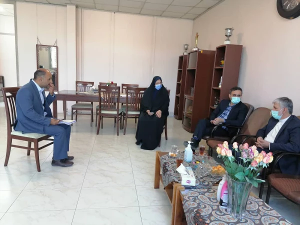 بازدید سرپرست معاونت آموزش و تحصیلات تکمیلی دانشگاه از نحوه برگزاری کلاس های حضوری مراکز استانی مازندران 3