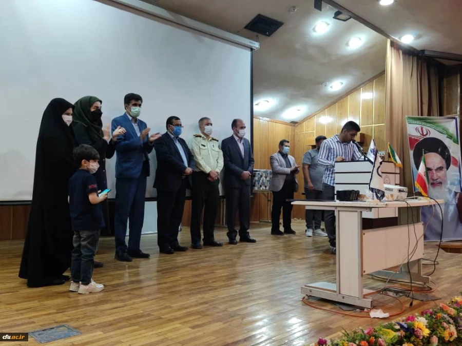 تجلیل از شهدا و مدافعان سلامت در آیین بزرگداشت هفته سلامت 2