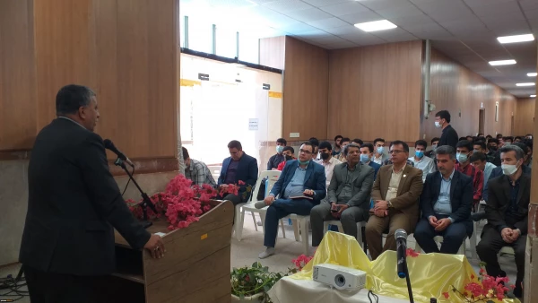 مراسم دهه سرآمدی آموزش در واحد دانشگاهی شهید بهشتی گنبد برگزار شد. 6