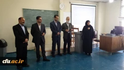 بازدیدرئیس اداره خدمات آموزشی دانشگاه از مرکز آموزش عالی شهید رجایی بابل 2