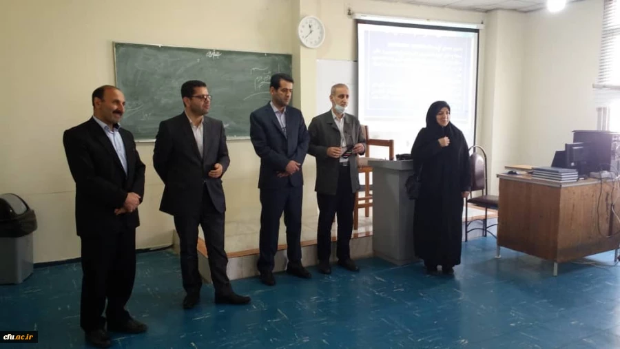 بازدیدرئیس اداره خدمات آموزشی دانشگاه از مرکز آموزش عالی شهید رجایی بابل 2