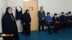 بازدیدرئیس اداره خدمات آموزشی دانشگاه از مرکز آموزش عالی شهید رجایی بابل 3