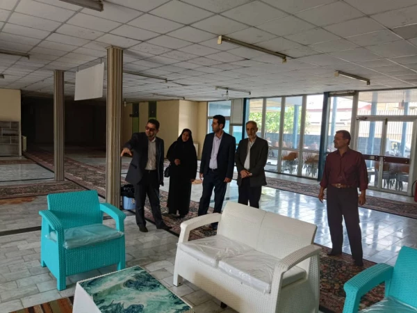 بازدیدرئیس اداره خدمات آموزشی دانشگاه از مرکز آموزش عالی شهید رجایی بابل 5