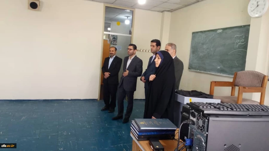 بازدیدرئیس اداره خدمات آموزشی دانشگاه از مرکز آموزش عالی شهید رجایی بابل 6