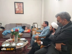 دیدار هیات رئیسه با خانواده های معلمان شهید 3