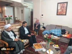 دیدار هیات رئیسه با خانواده های معلمان شهید 8