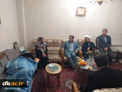 دیدار هیات رئیسه با خانواده های معلمان شهید 2