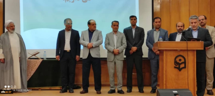 انتصاب سرپرست جدید مدیریت امور پردیس های دانشگاه فرهنگیان فارس 10