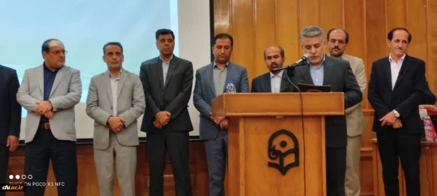 انتصاب سرپرست جدید مدیریت امور پردیس های دانشگاه فرهنگیان فارس 17