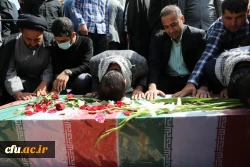 مراسم تشییع و تدفین شهید خوشنام