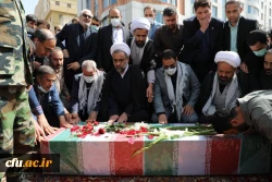 مراسم تشییع و تدفین شهید خوشنام