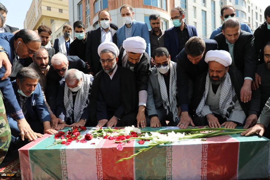 مراسم تشییع و تدفین شهید خوشنام