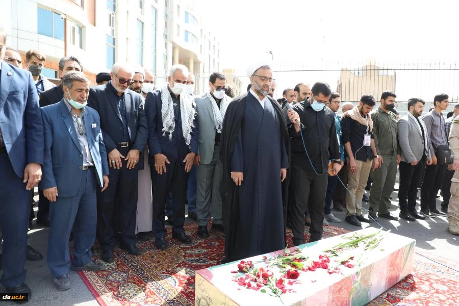 مراسم تشییع و تدفین شهید خوشنام