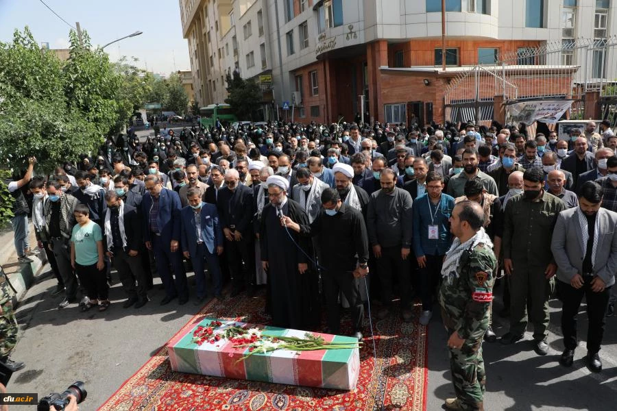 مراسم تشییع و تدفین شهید خوشنام