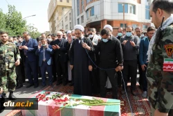 مراسم تشییع و تدفین شهید خوشنام