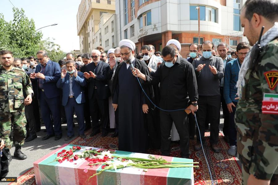 مراسم تشییع و تدفین شهید خوشنام