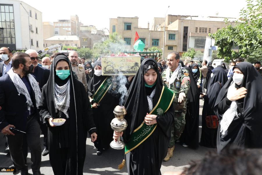 مراسم تشییع و تدفین شهید خوشنام