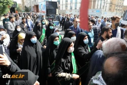 مراسم تشییع و تدفین شهید خوشنام