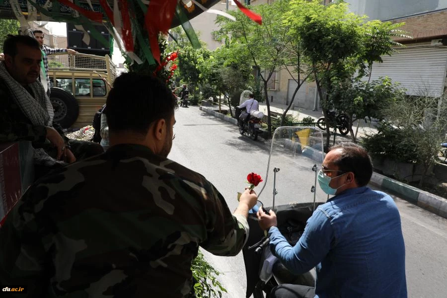 مراسم تشییع و تدفین شهید خوشنام