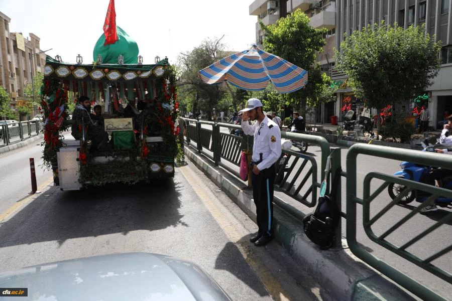 مراسم تشییع و تدفین شهید خوشنام