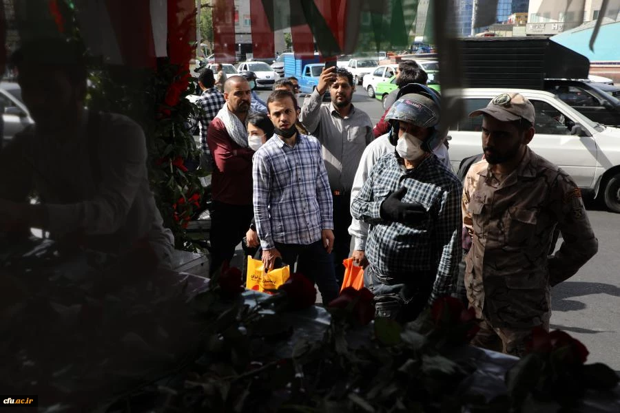 مراسم تشییع و تدفین شهید خوشنام