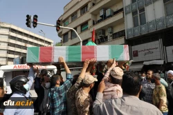 مراسم تشییع و تدفین شهید خوشنام