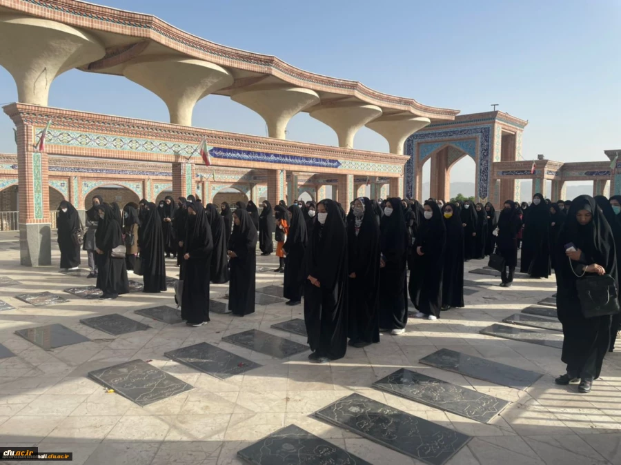 برگزاری گرامیداشت سالروز آزادسازی خرمشهر و دوره بصیرتی دختران حاج قاسم و جهاد تبیین؛ جنگ نرم . دانشگاه فرهنگیان استان خراسان شمالی  6