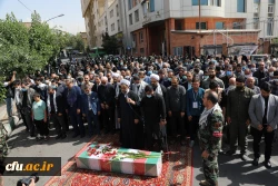 آیین تشییع و تدفین شهید خوشنام، گمنام در مرکز شهید شرافت  2