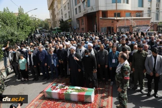 به روایت تصویر:

آیین تشییع و تدفین پیکر مطهر شهید گمنام در مرکز شهید شرافت 