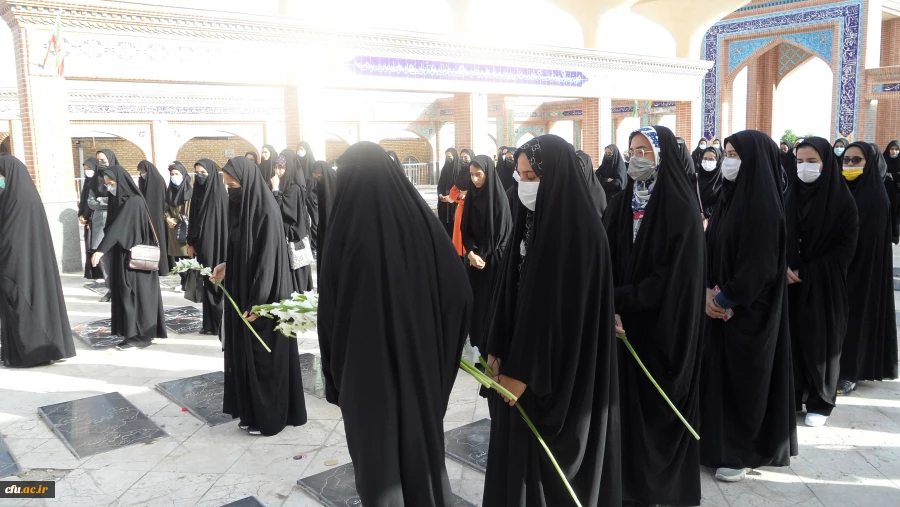 برگزاری گرامیداشت سالروز آزادسازی خرمشهر و دوره بصیرتی دختران حاج قاسم و جهاد تبیین؛ جنگ نرم . دانشگاه فرهنگیان استان خراسان شمالی  11