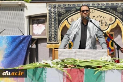 آیین تدفین شهید گمنام