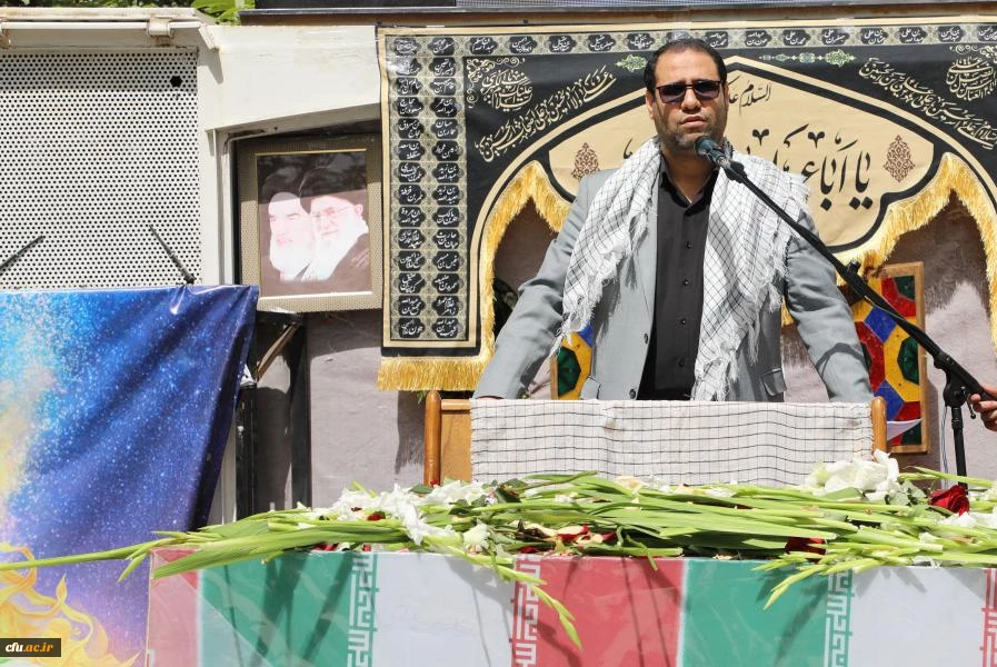 آیین تدفین شهید گمنام