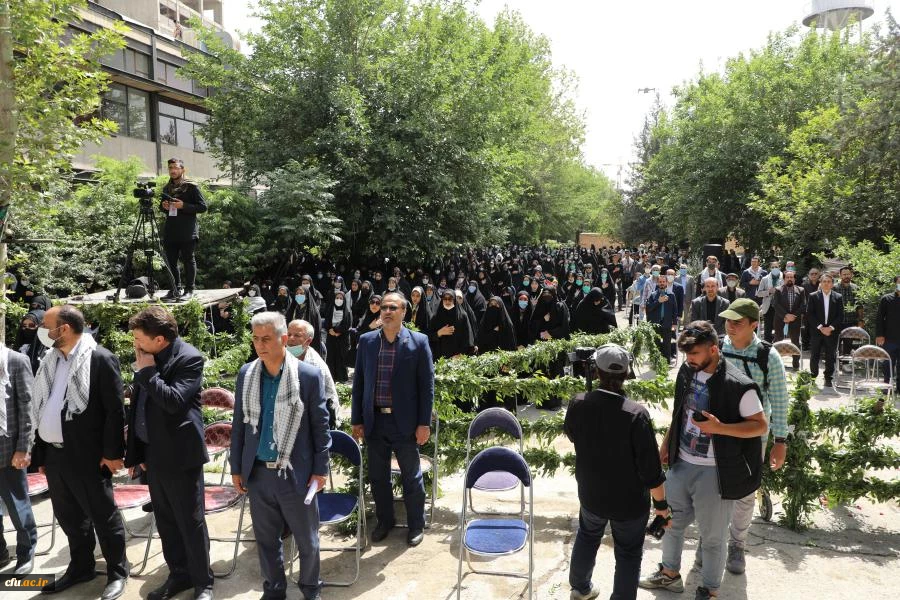 آیین تدفین شهید گمنام