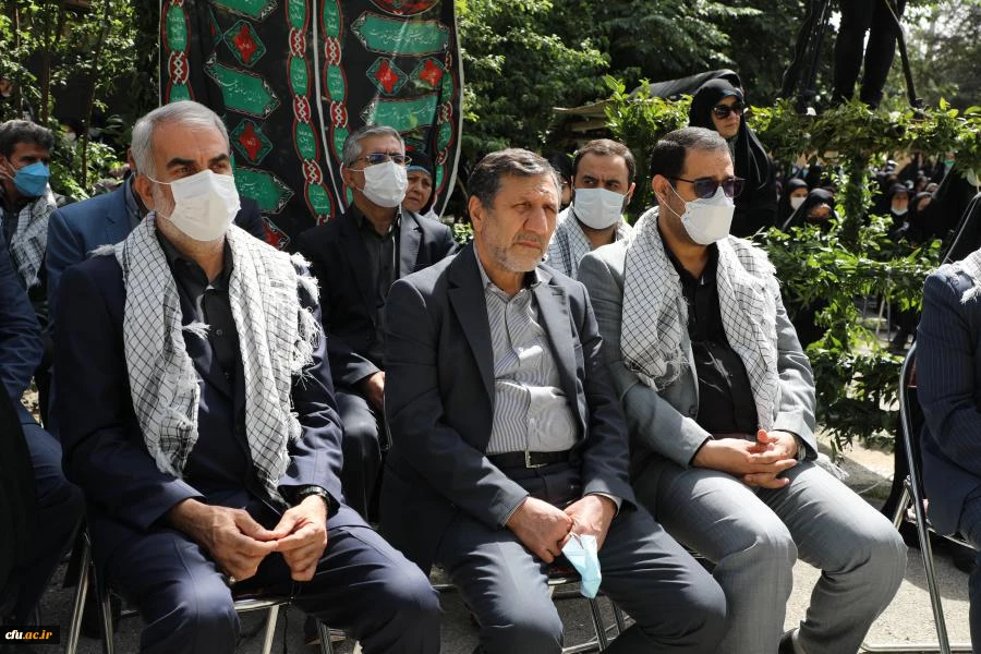 آیین تدفین شهید گمنام