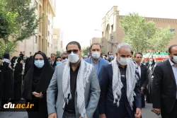 آیین تدفین شهید گمنام