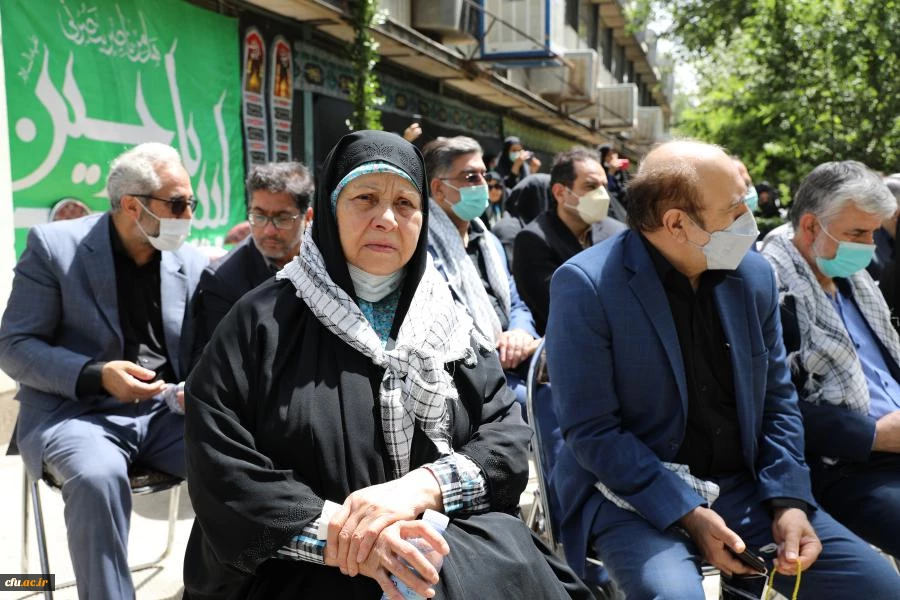 آیین تدفین شهید گمنام