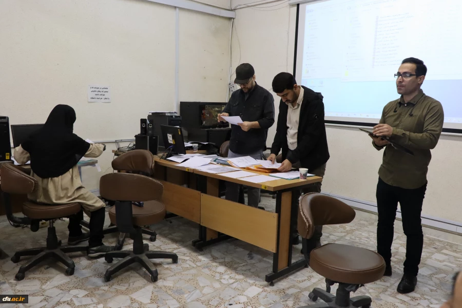 فعالیتهای پایانی داوری آثار هنری بخش مجازی سی و دومین جشنواره قرآن و عترت  3