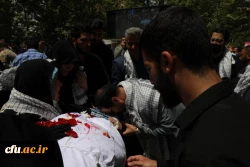 آیین تدفین شهید گمنام