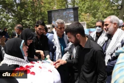 آیین تدفین شهید گمنام