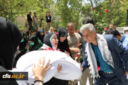 آیین تدفین شهید گمنام