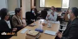 کیفی سازی نشریات دانشگاه فرهنگیان در دیدار با دکتر شریفی مدیرکل دفتر برنامه ریزی و سیاستگذاری پژوهشی وزارت علوم،تحقیقات و فناوری تاکید شد 2