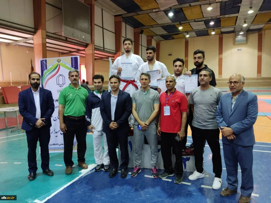 درخشش دانشجویان دانشگاه فرهنگیان استان اصفهان در مسابقات کاراته و تنیس روی میز مسابقات منطقه 6 کشور انتخابی المپیاد دانشگاه های کشور 3