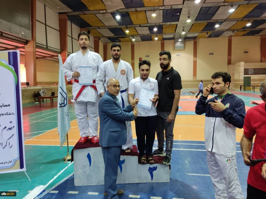 درخشش دانشجویان دانشگاه فرهنگیان استان اصفهان در مسابقات کاراته و تنیس روی میز مسابقات منطقه 6 کشور انتخابی المپیاد دانشگاه های کشور 9