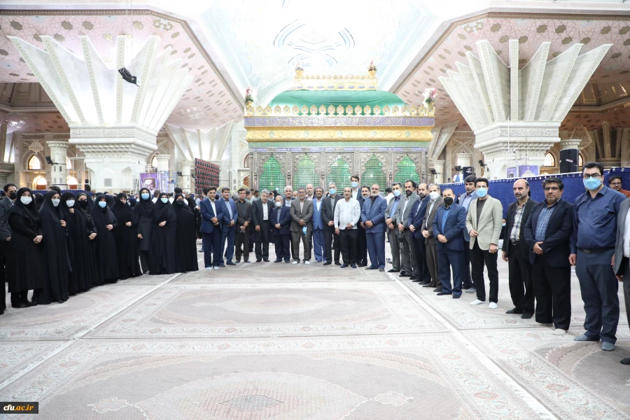 تجدید میثاق خانواده دانشگاه فرهنگیان با آرمان های امام خمینی(ره) و تجدید بیعت با رهبر معظم انقلاب اسلامی (مدظله العالی) به روایت تصویر 2