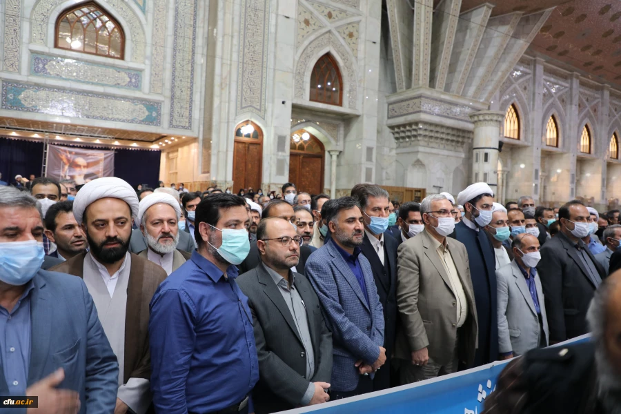 تجدید میثاق خانواده دانشگاه فرهنگیان با آرمان های امام خمینی(ره) و تجدید بیعت با رهبر معظم انقلاب اسلامی (مدظله العالی) به روایت تصویر 2