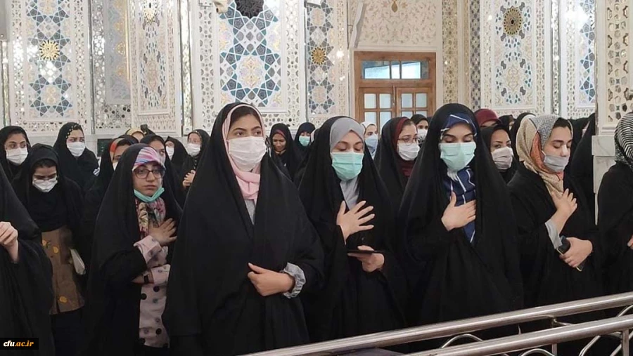 اولین روز از اردوی دانشجومعلمان دختر زیارت اولی در مشهد