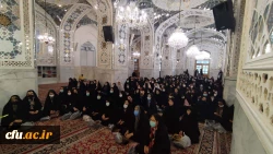 اولین روز از اردوی دانشجومعلمان دختر زیارت اولی در مشهد